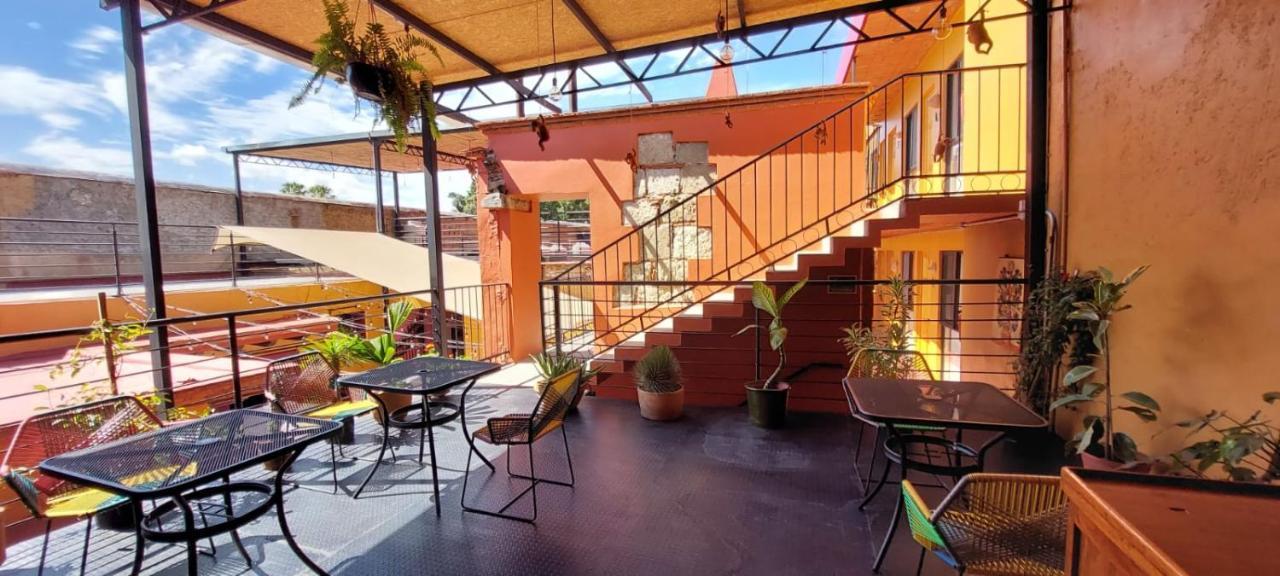 Hotel Pan:Am Bed&Breakfast Oaxaca ภายนอก รูปภาพ