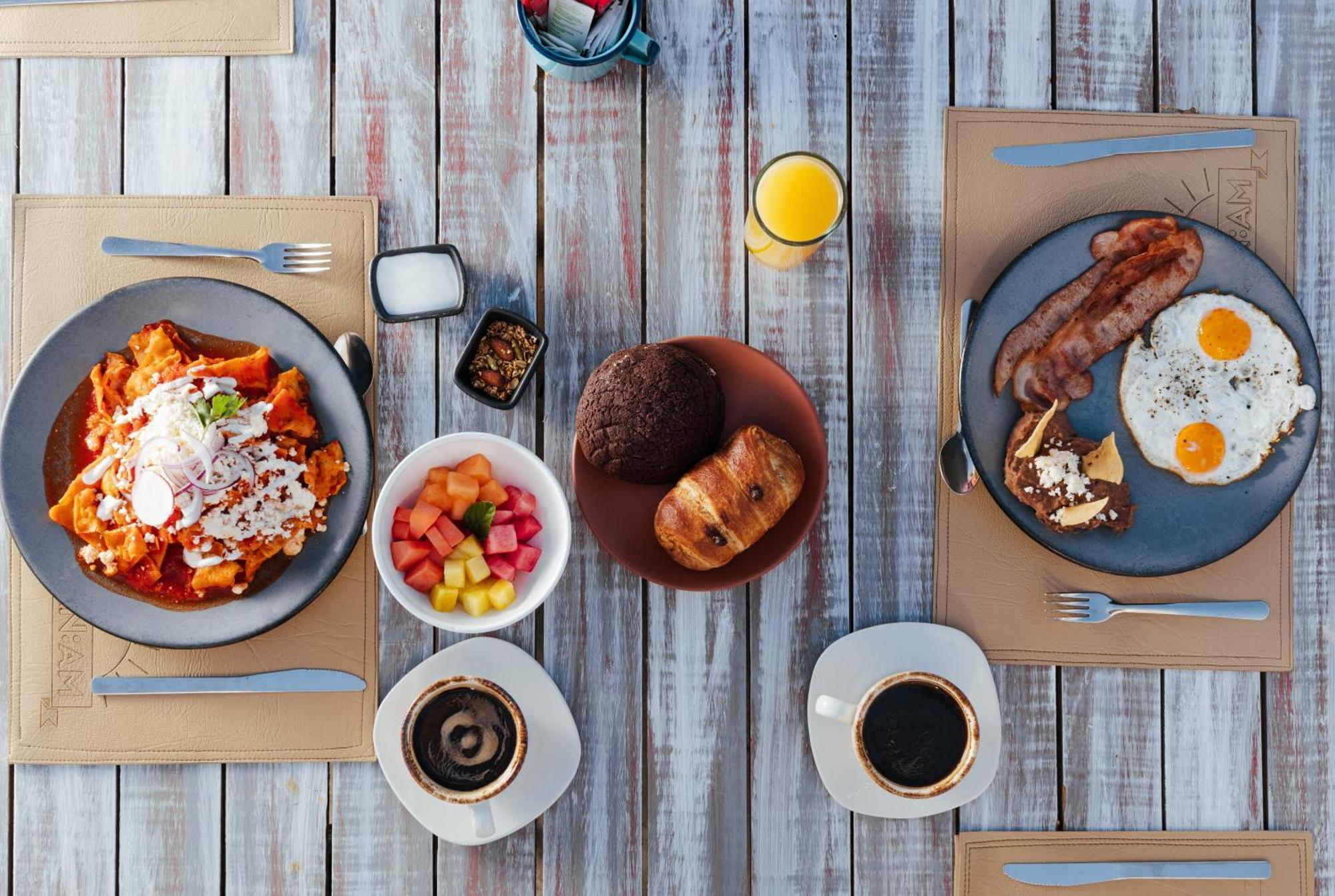 Hotel Pan:Am Bed&Breakfast Oaxaca ภายนอก รูปภาพ